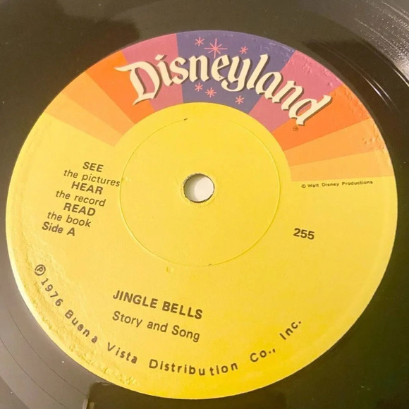 Vintage  1976 Jingle Bells Little Golden Book 7 Inch Record - Picture 15 of 16